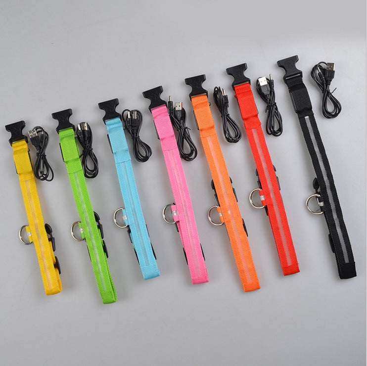 Fantastic Adjustable Dog Collar With Built-In LED For Extra Safety - Best Pet Parcel