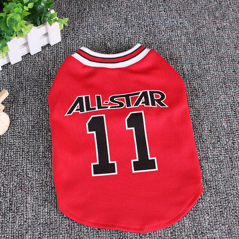 Incredibly Comfortable World Cup Ball Spring And Summer Dog Vest - Best Pet Parcel