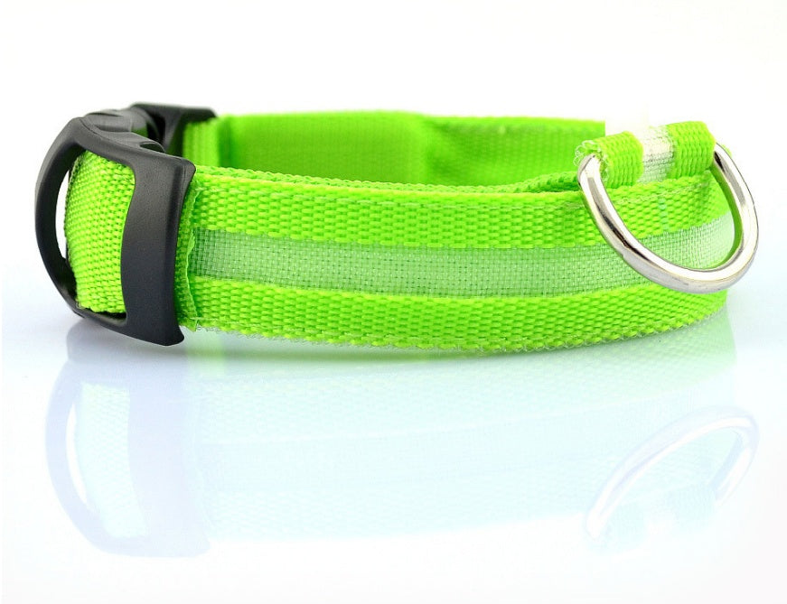 Fantastic Adjustable Dog Collar With Built-In LED For Extra Safety - Best Pet Parcel