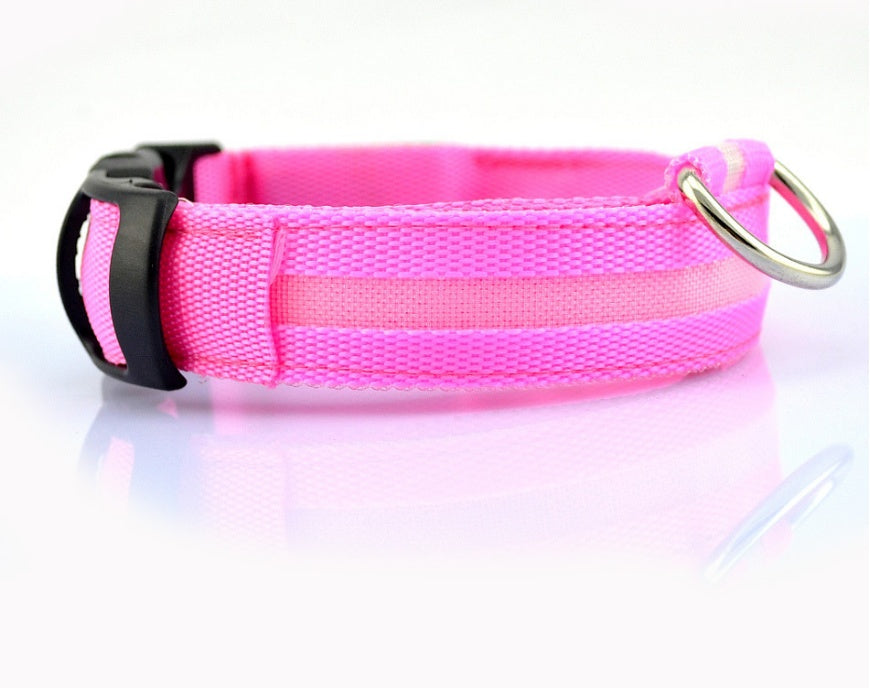 Fantastic Adjustable Dog Collar With Built-In LED For Extra Safety - Best Pet Parcel