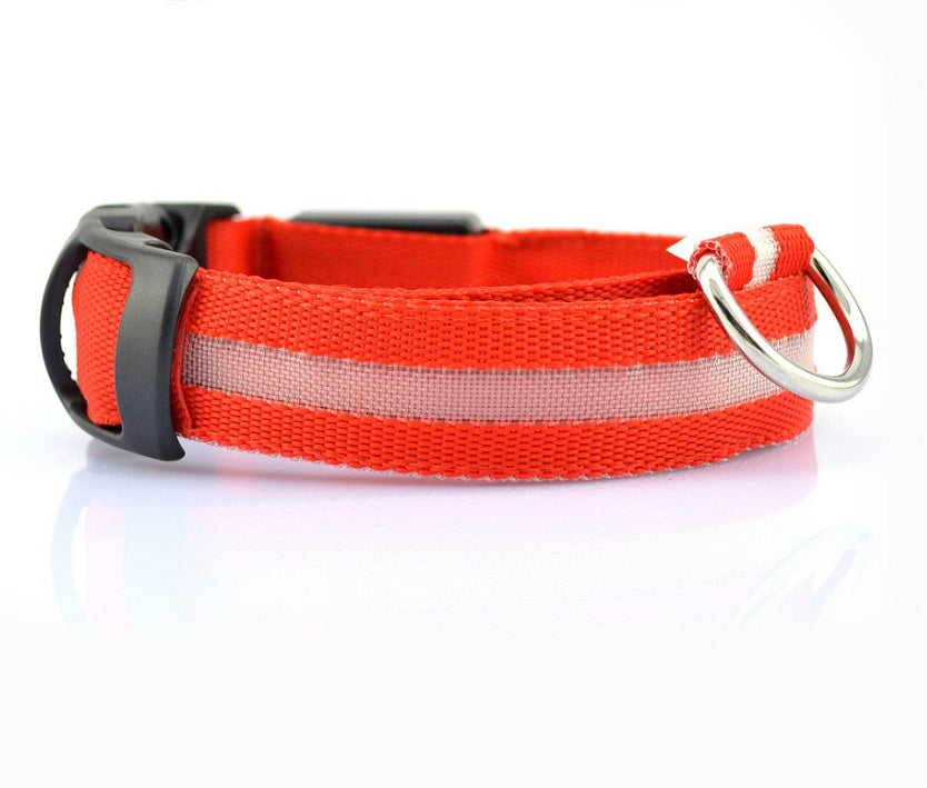 Fantastic Adjustable Dog Collar With Built-In LED For Extra Safety - Best Pet Parcel