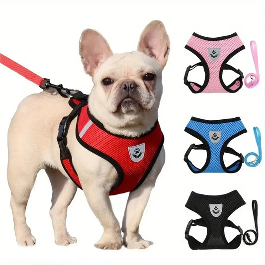 Incredibly Comfortable Dog Harness With Traction Rope - Best Pet Parcel
