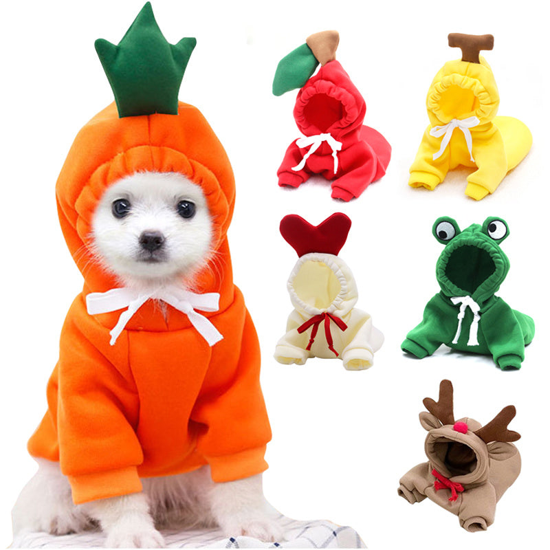 Cute Winter Fleece Pet Hoodies - Best Pet Parcel